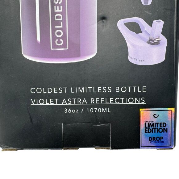 Coldest 40 Oz Tumbler with Handle and Straw Tumbler with Straw Violet Astra - Picture 2 of 3